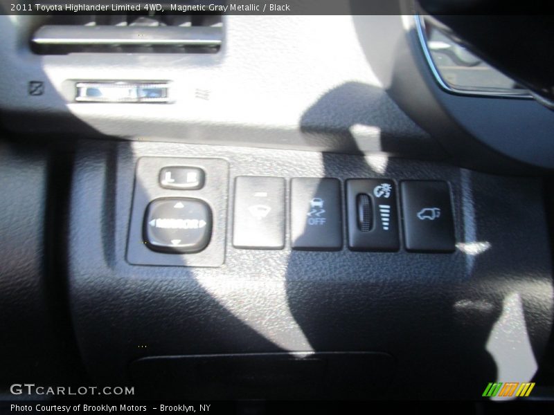 Magnetic Gray Metallic / Black 2011 Toyota Highlander Limited 4WD