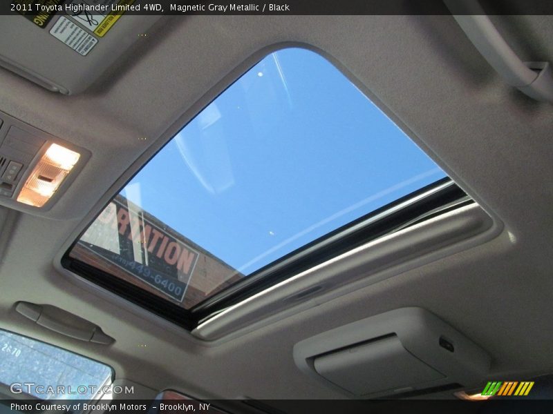 Magnetic Gray Metallic / Black 2011 Toyota Highlander Limited 4WD