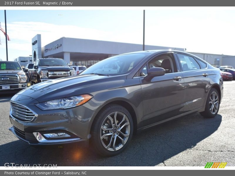 Magnetic / Ebony 2017 Ford Fusion SE