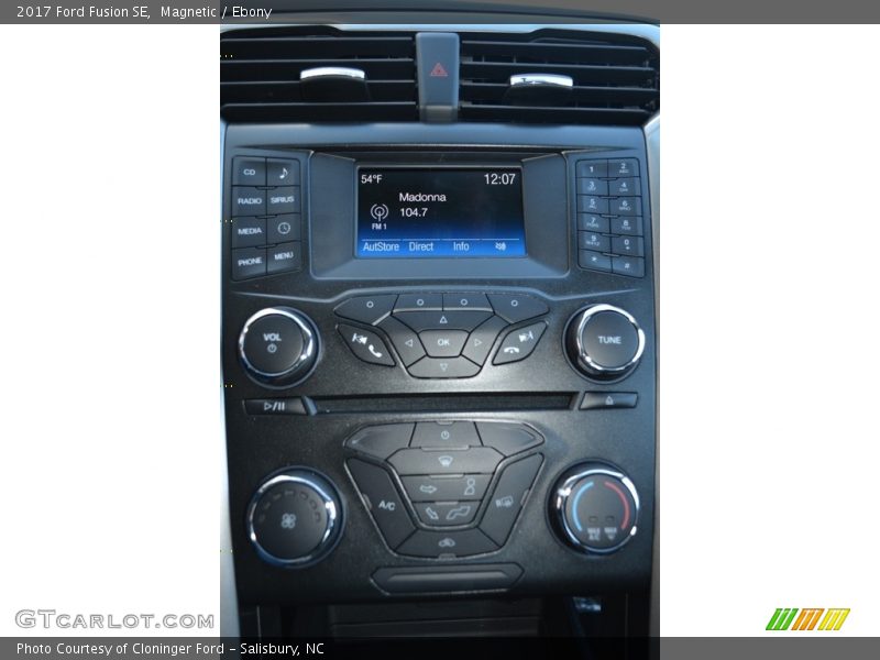 Magnetic / Ebony 2017 Ford Fusion SE
