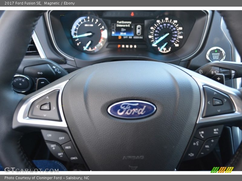 Magnetic / Ebony 2017 Ford Fusion SE