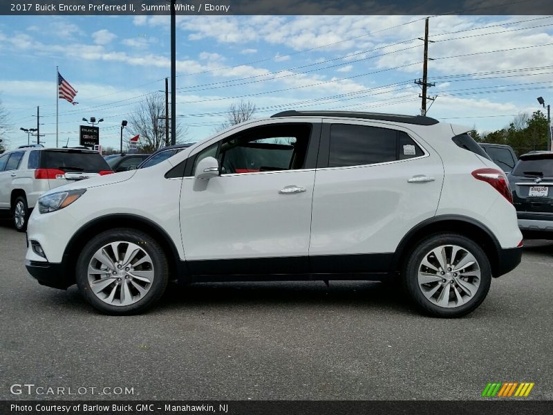  2017 Encore Preferred II Summit White