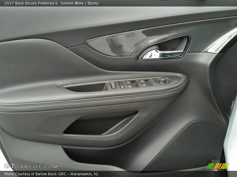 Summit White / Ebony 2017 Buick Encore Preferred II