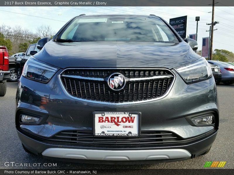 Graphite Gray Metallic / Ebony 2017 Buick Encore Essence