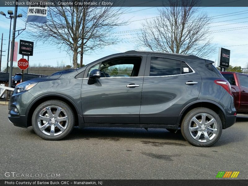 Graphite Gray Metallic / Ebony 2017 Buick Encore Essence