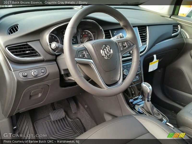 Graphite Gray Metallic / Ebony 2017 Buick Encore Essence