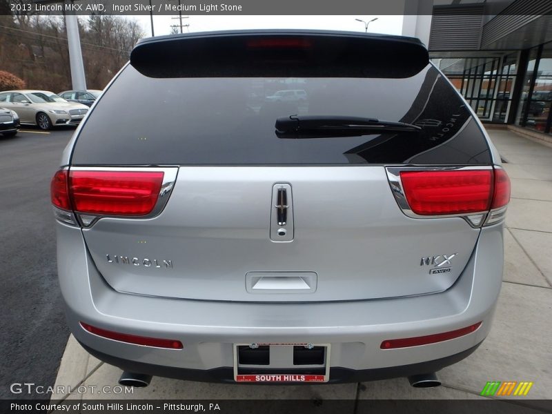 Ingot Silver / Medium Light Stone 2013 Lincoln MKX AWD