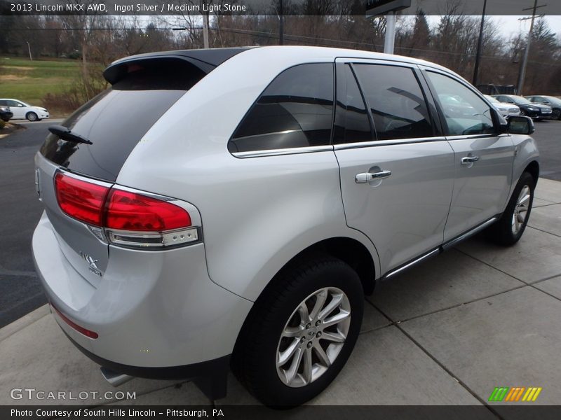 Ingot Silver / Medium Light Stone 2013 Lincoln MKX AWD