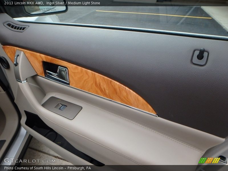 Ingot Silver / Medium Light Stone 2013 Lincoln MKX AWD