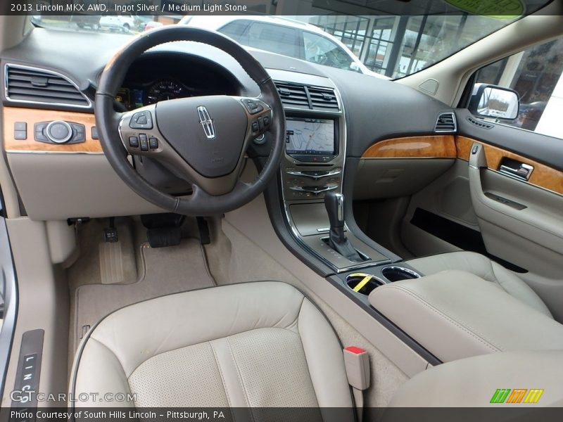 Ingot Silver / Medium Light Stone 2013 Lincoln MKX AWD