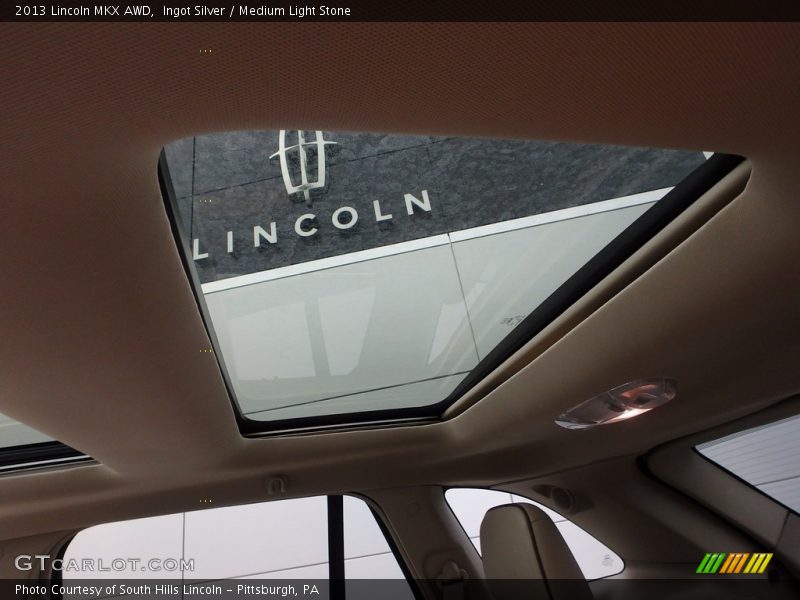 Ingot Silver / Medium Light Stone 2013 Lincoln MKX AWD