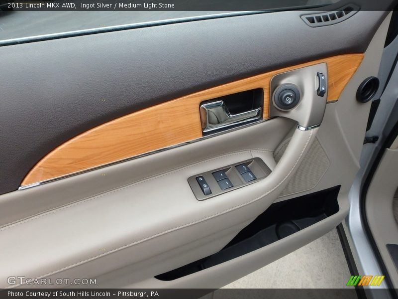 Ingot Silver / Medium Light Stone 2013 Lincoln MKX AWD
