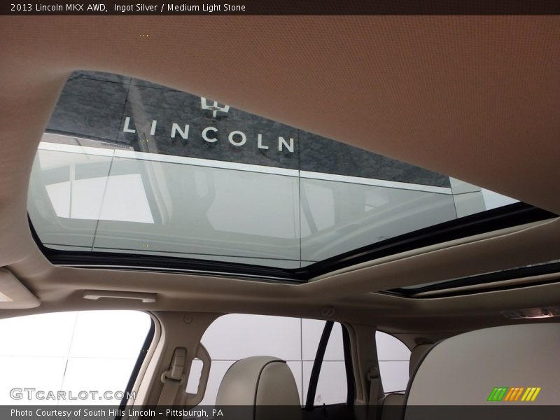 Ingot Silver / Medium Light Stone 2013 Lincoln MKX AWD