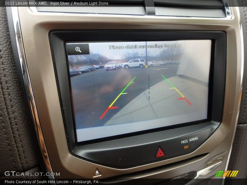 Ingot Silver / Medium Light Stone 2013 Lincoln MKX AWD
