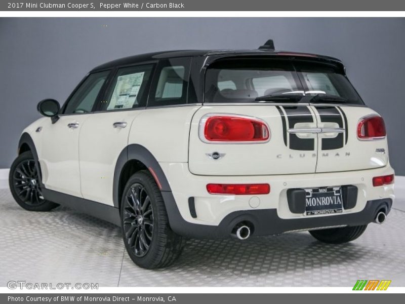 Pepper White / Carbon Black 2017 Mini Clubman Cooper S