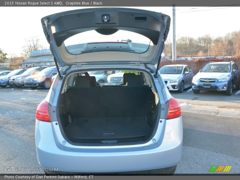 Graphite Blue / Black 2015 Nissan Rogue Select S AWD