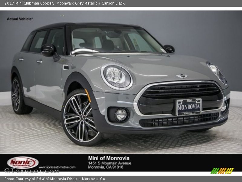 Moonwalk Grey Metallic / Carbon Black 2017 Mini Clubman Cooper
