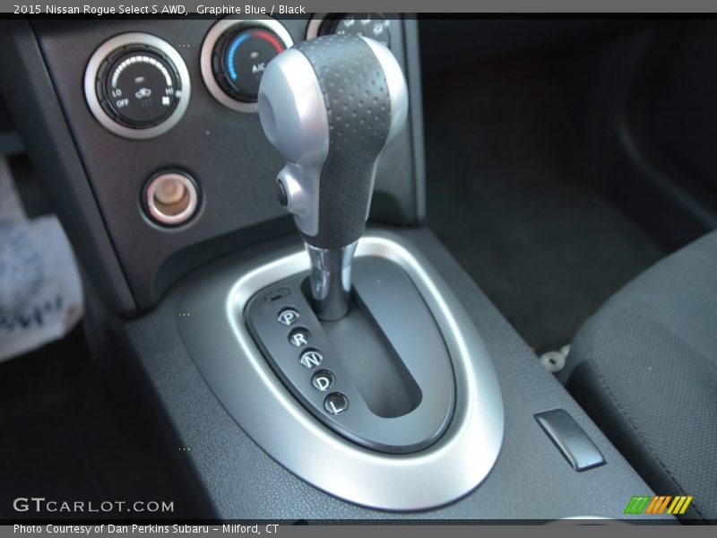 Graphite Blue / Black 2015 Nissan Rogue Select S AWD