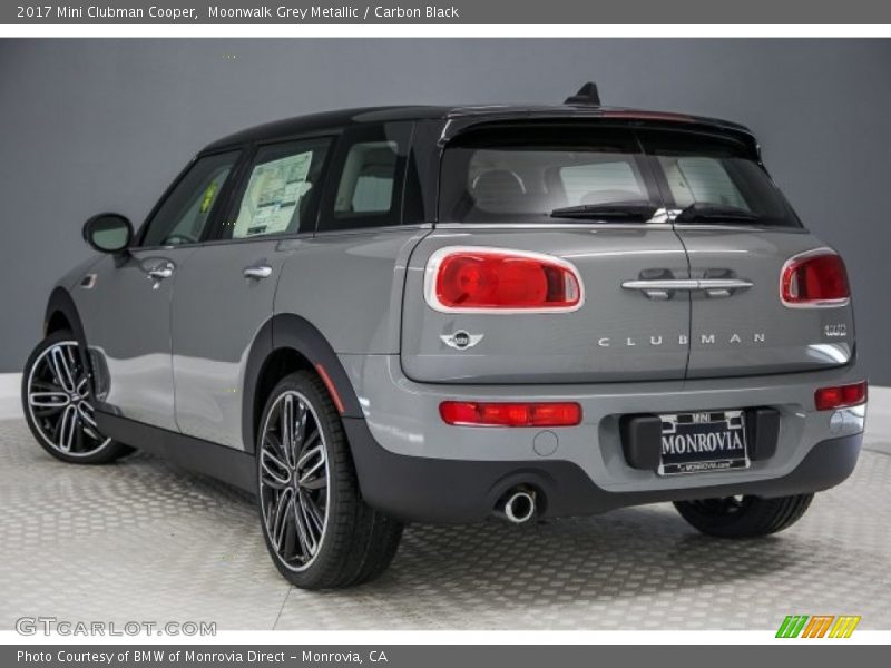 Moonwalk Grey Metallic / Carbon Black 2017 Mini Clubman Cooper