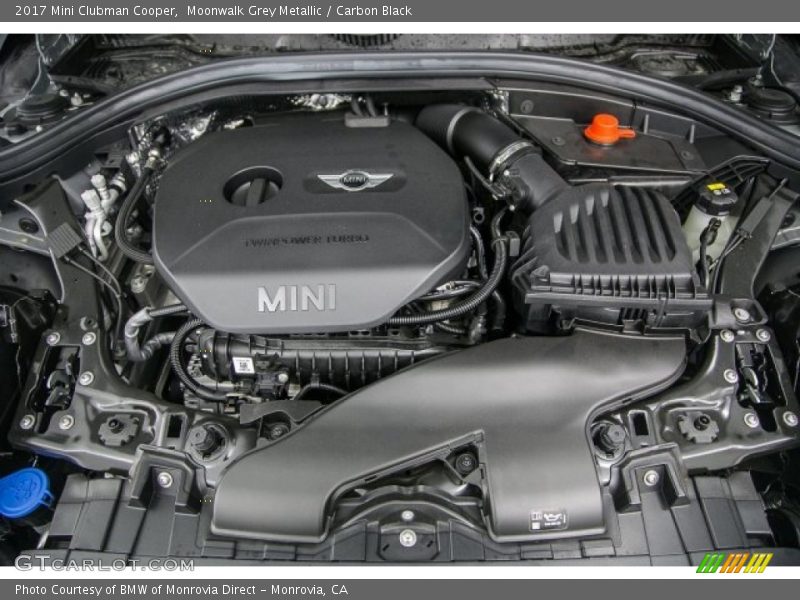 Moonwalk Grey Metallic / Carbon Black 2017 Mini Clubman Cooper