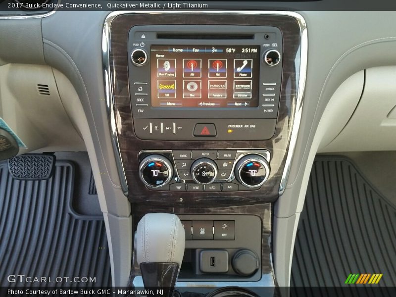 Quicksilver Metallic / Light Titanium 2017 Buick Enclave Convenience