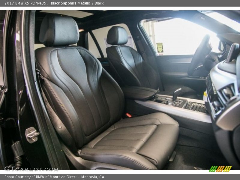 Black Sapphire Metallic / Black 2017 BMW X5 xDrive35i