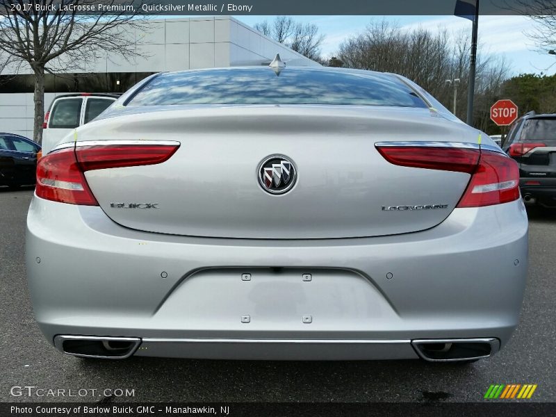 Quicksilver Metallic / Ebony 2017 Buick LaCrosse Premium