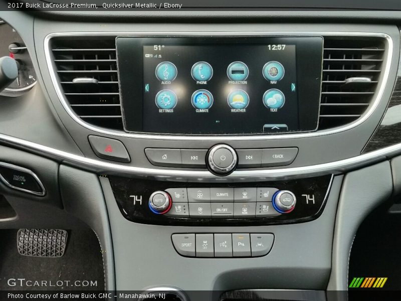 Controls of 2017 LaCrosse Premium