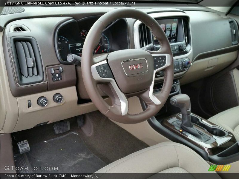  2017 Canyon SLE Crew Cab 4x4 Cocoa/­Dune Interior