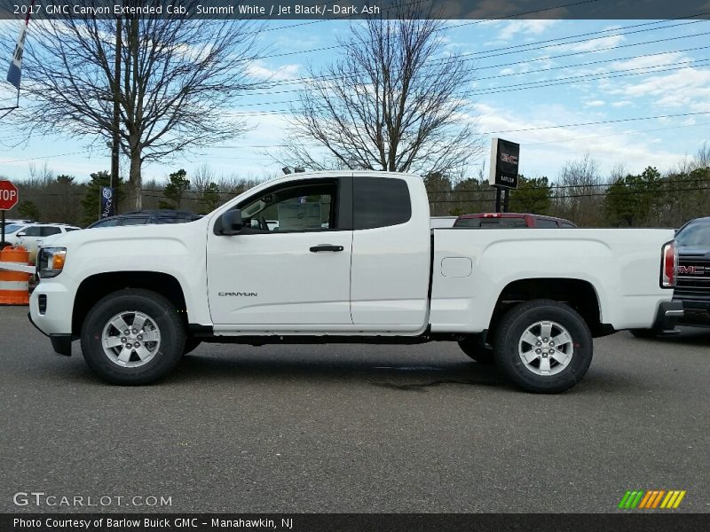  2017 Canyon Extended Cab Summit White