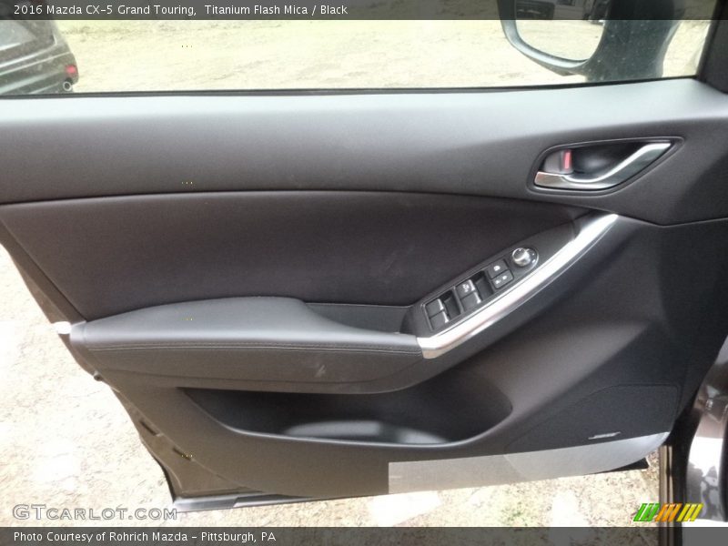 Titanium Flash Mica / Black 2016 Mazda CX-5 Grand Touring