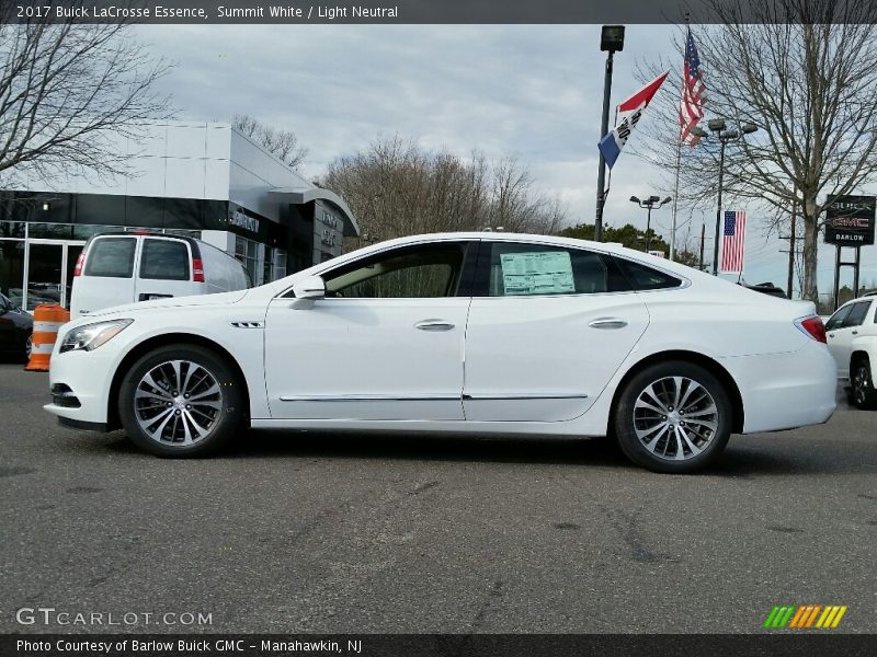 Summit White / Light Neutral 2017 Buick LaCrosse Essence