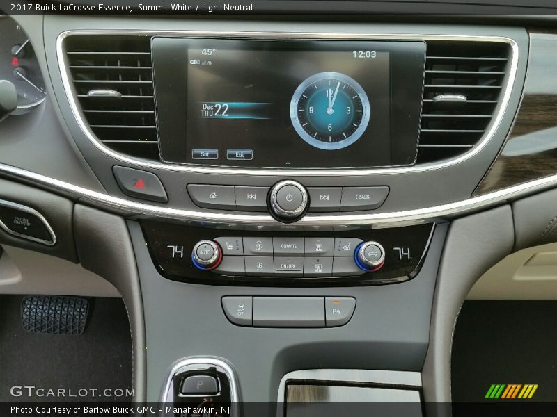 Summit White / Light Neutral 2017 Buick LaCrosse Essence
