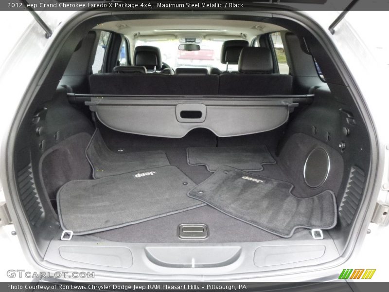 Maximum Steel Metallic / Black 2012 Jeep Grand Cherokee Laredo X Package 4x4