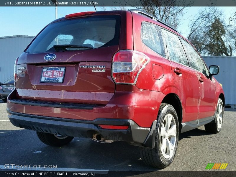 Venetian Red Pearl / Gray 2015 Subaru Forester 2.5i