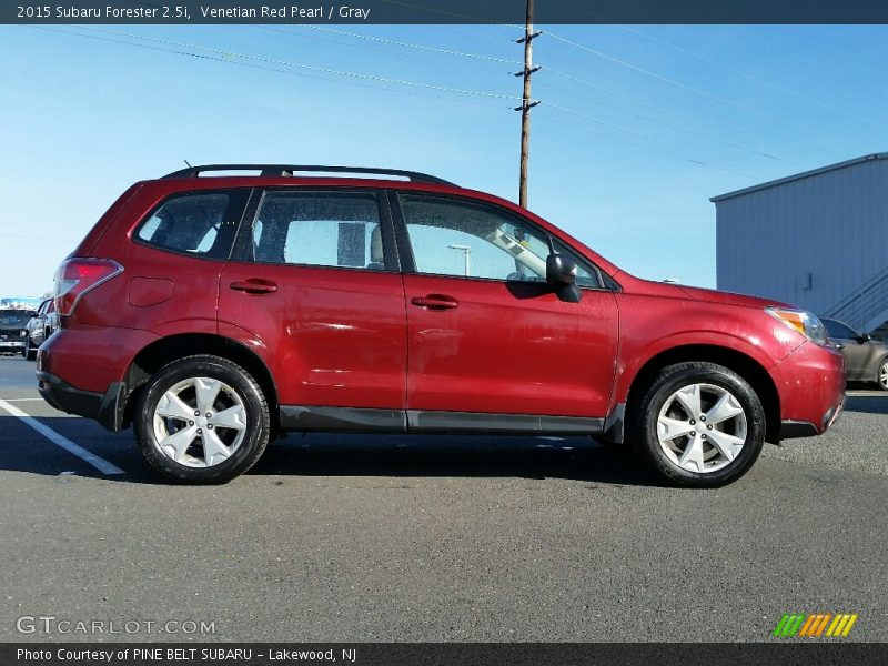 Venetian Red Pearl / Gray 2015 Subaru Forester 2.5i