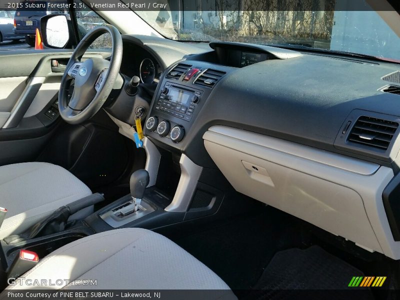 Venetian Red Pearl / Gray 2015 Subaru Forester 2.5i