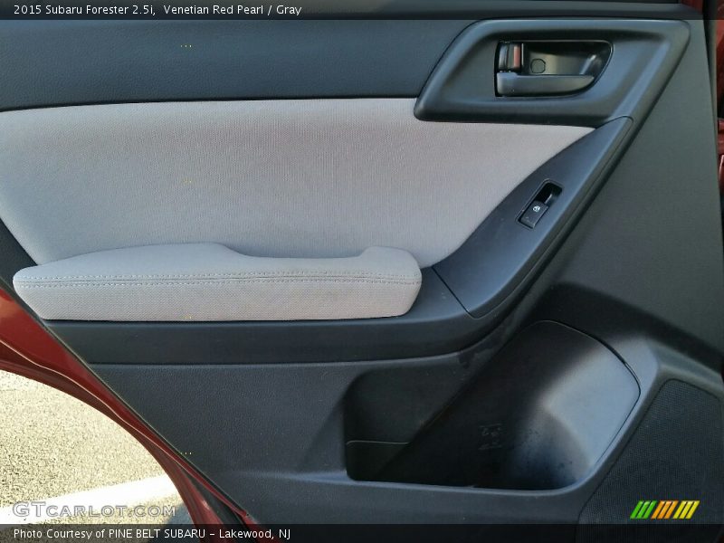 Venetian Red Pearl / Gray 2015 Subaru Forester 2.5i