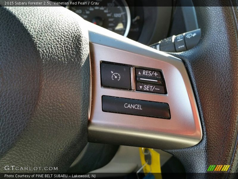 Venetian Red Pearl / Gray 2015 Subaru Forester 2.5i