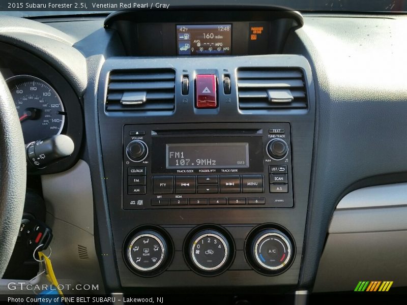 Venetian Red Pearl / Gray 2015 Subaru Forester 2.5i