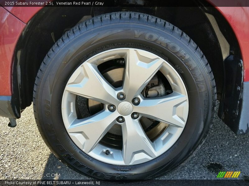 Venetian Red Pearl / Gray 2015 Subaru Forester 2.5i