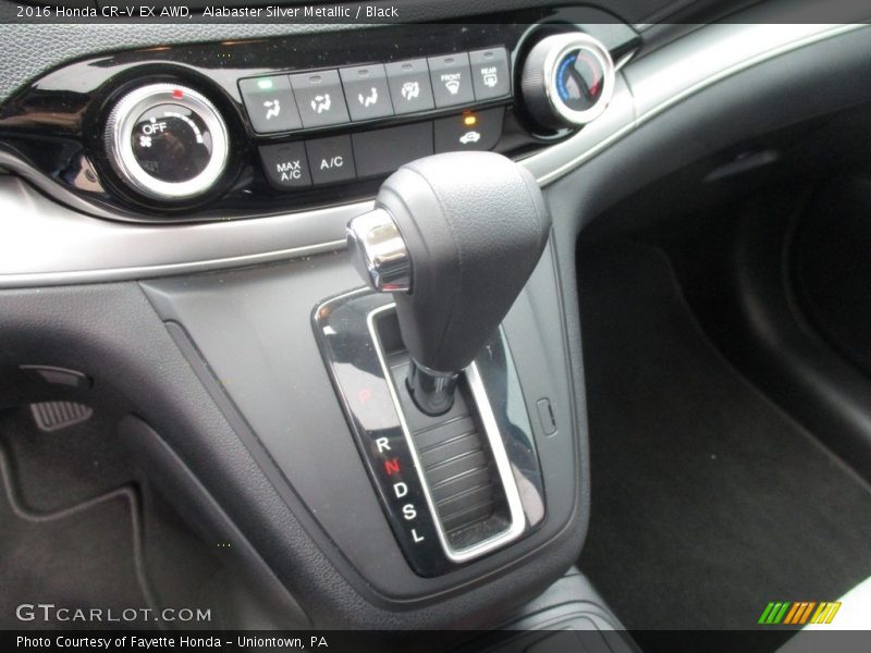 Alabaster Silver Metallic / Black 2016 Honda CR-V EX AWD