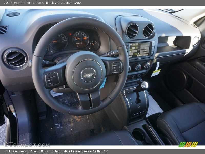 Black / Dark Slate Gray 2017 Jeep Patriot Latitude