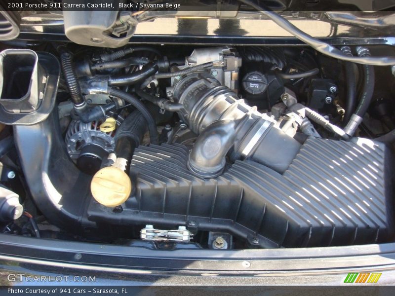  2001 911 Carrera Cabriolet Engine - 3.4 Liter DOHC 24V VarioCam Flat 6 Cylinder