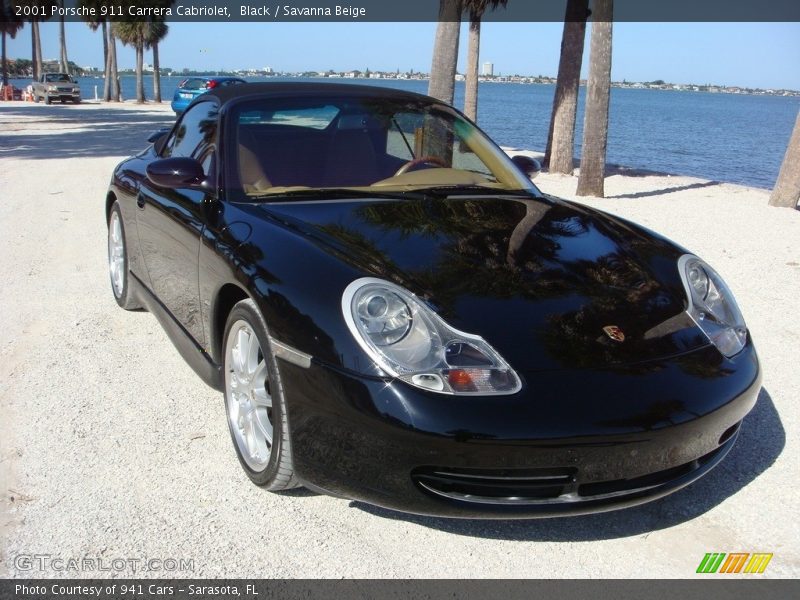 Front 3/4 View of 2001 911 Carrera Cabriolet