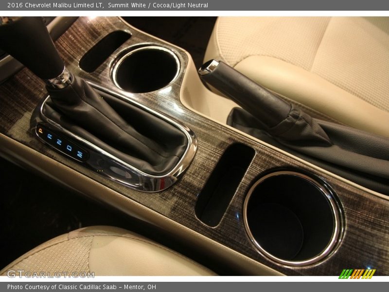 Summit White / Cocoa/Light Neutral 2016 Chevrolet Malibu Limited LT