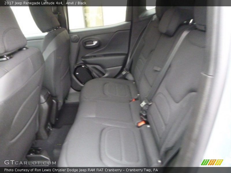 Anvil / Black 2017 Jeep Renegade Latitude 4x4