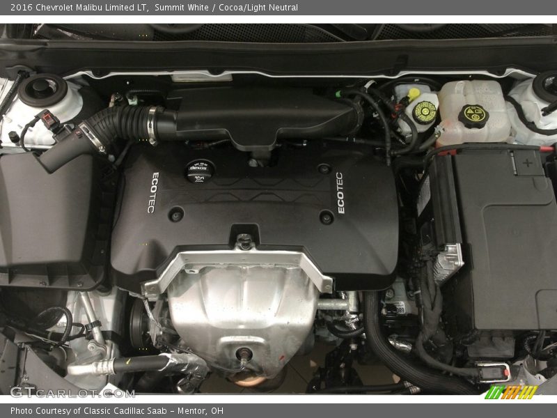 Summit White / Cocoa/Light Neutral 2016 Chevrolet Malibu Limited LT