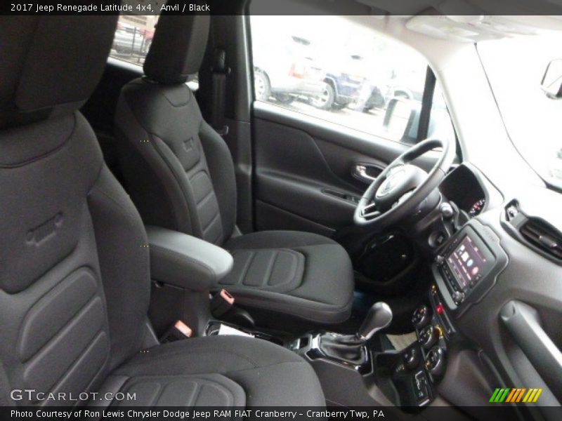 Anvil / Black 2017 Jeep Renegade Latitude 4x4