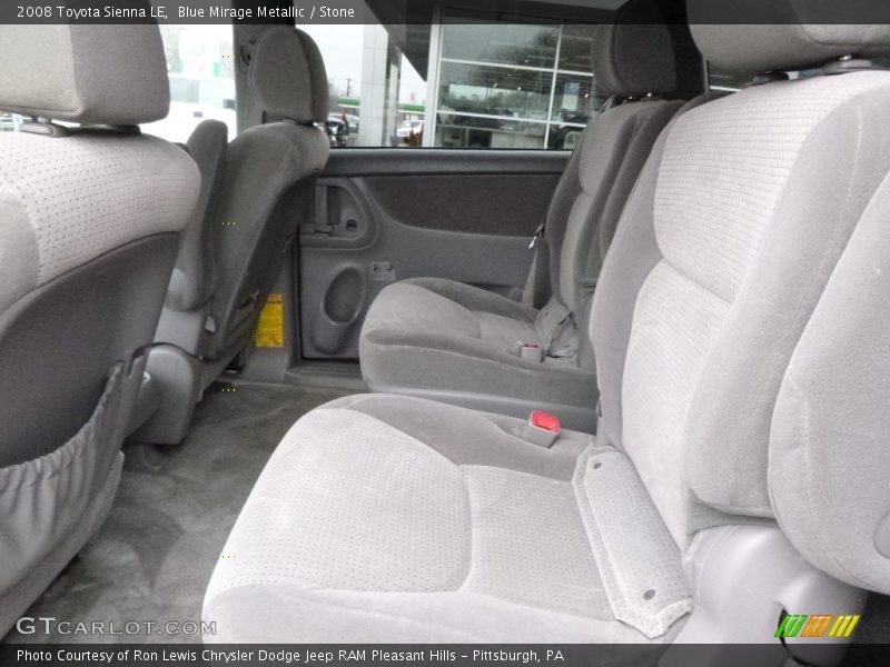 Blue Mirage Metallic / Stone 2008 Toyota Sienna LE